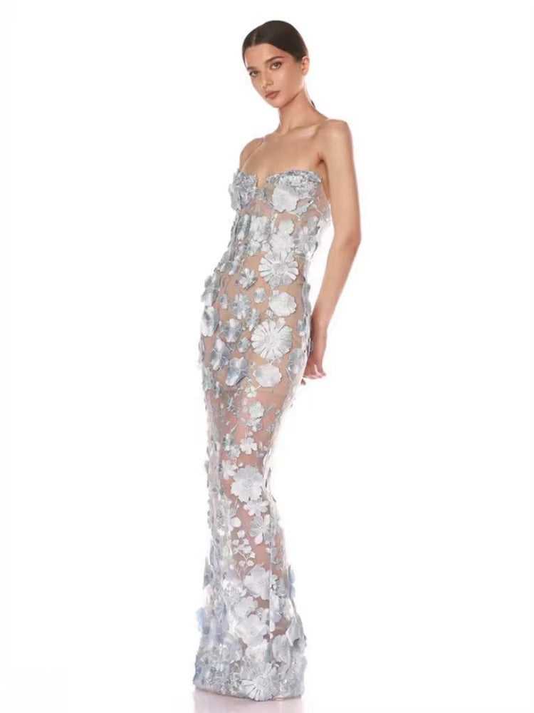 Wilma Dress -Blue