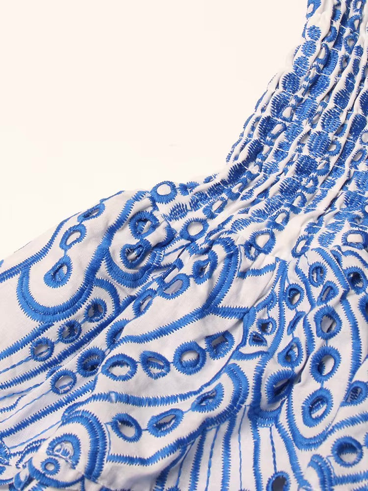 Chanry Dress - Blue