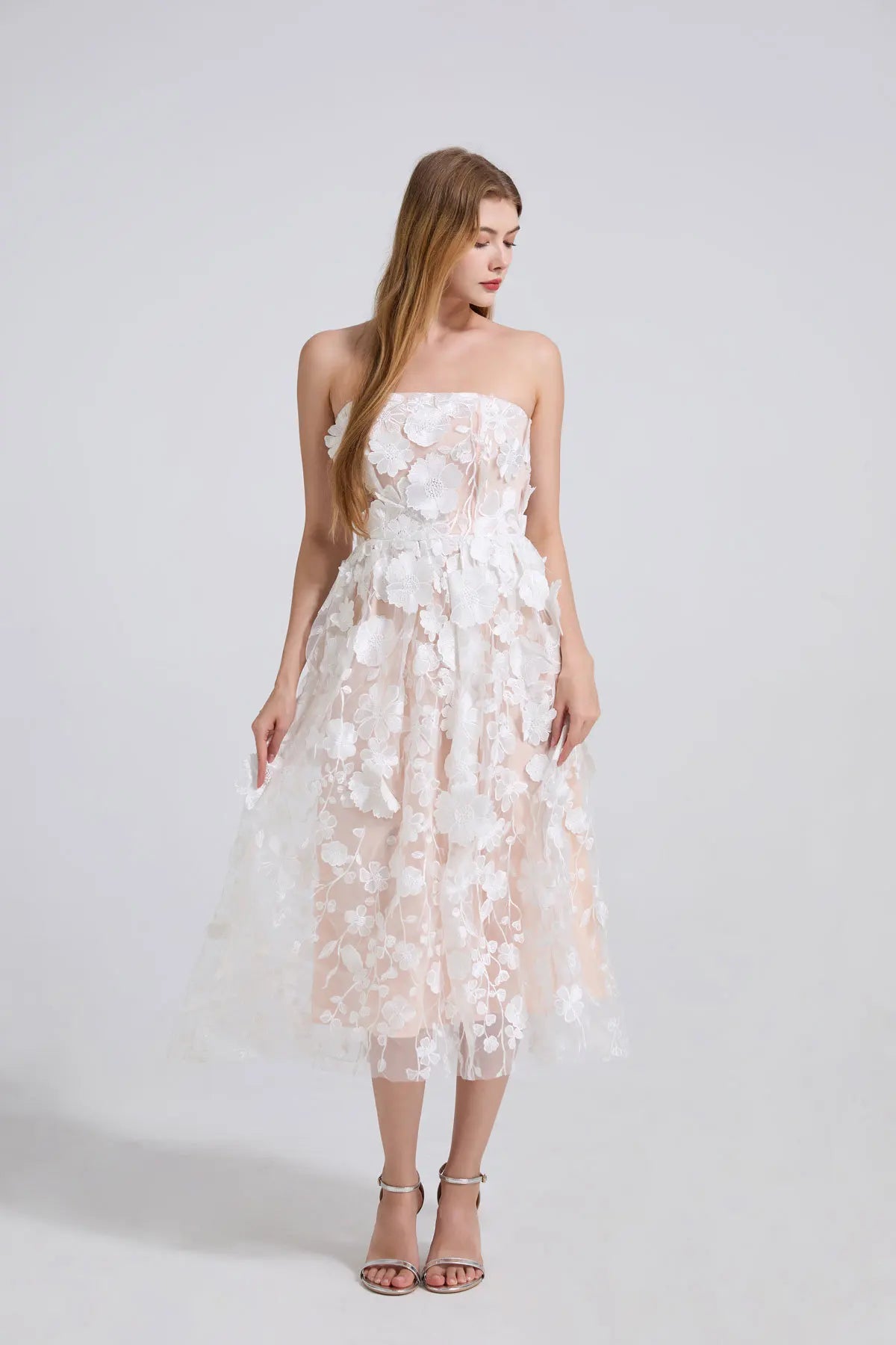 Nell Dress - White