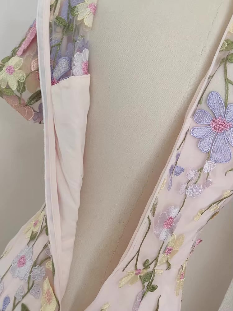 Adelena Dress - Pastel