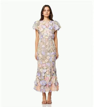 Adelena Dress - Pastel
