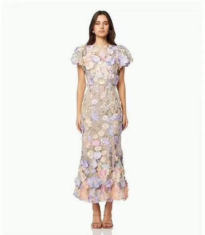 Adelena Dress - Pastel