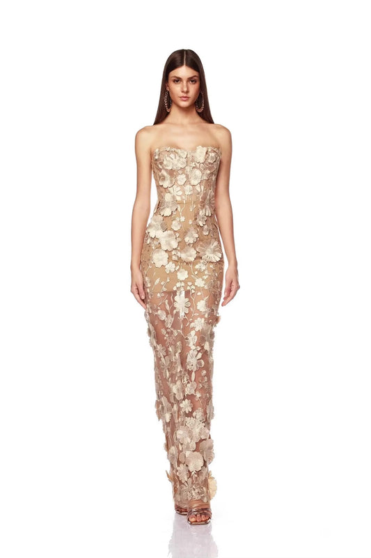 Wilma Dress - PreOrder - Champagne