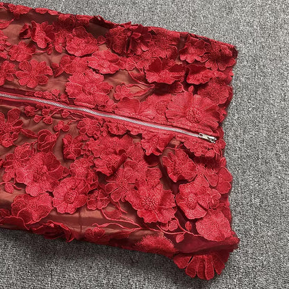 Leanna Dress - Red - Preorder