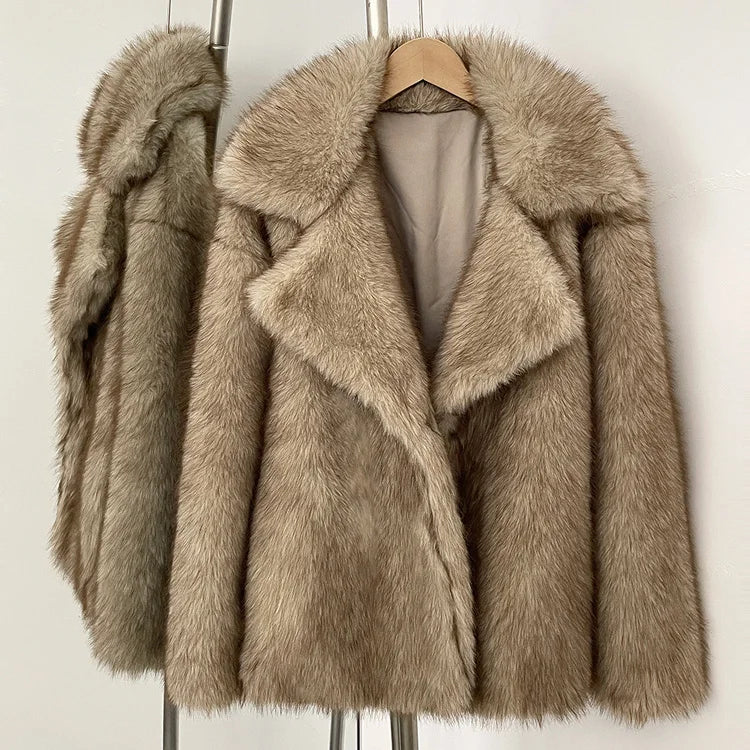 Derek Faux Fur Coat