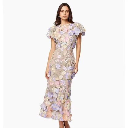Adelena Dress - Pastel