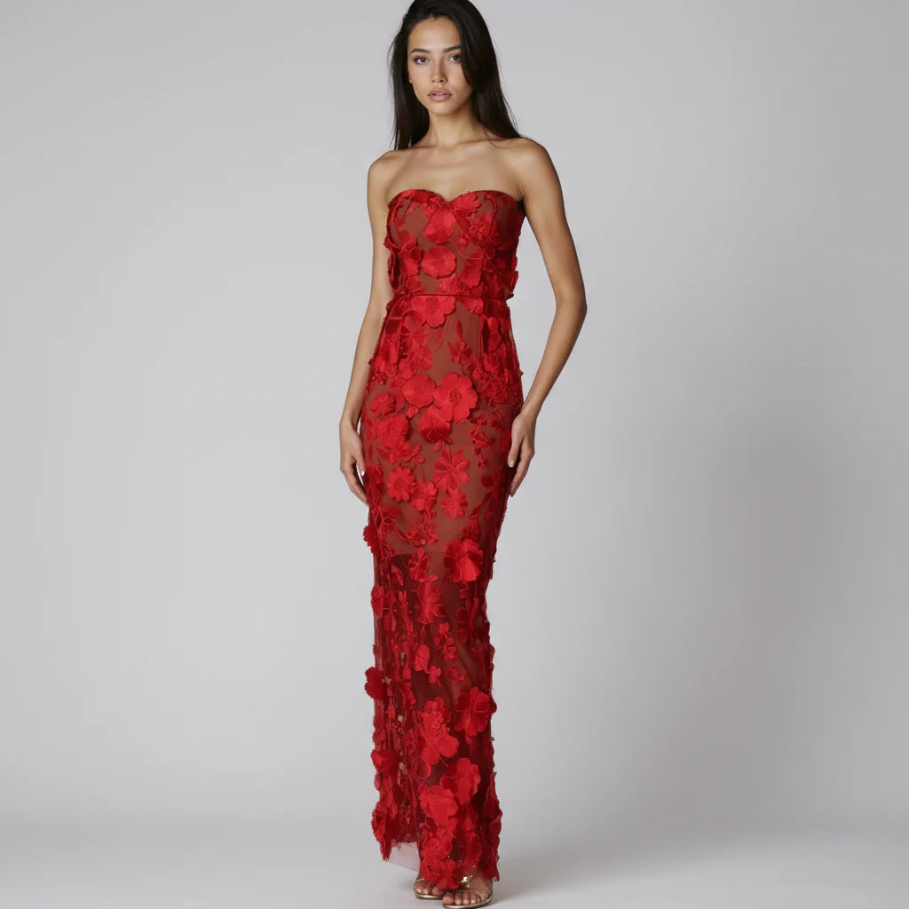 Wilma Dress - PreOrder - Red