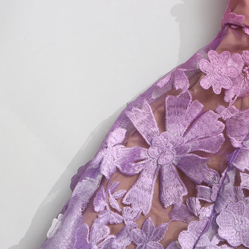 Ophelia Lace Midi Dress