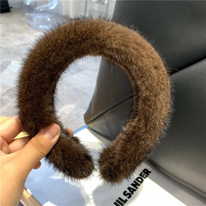 Waldorf Mink Fur Headband