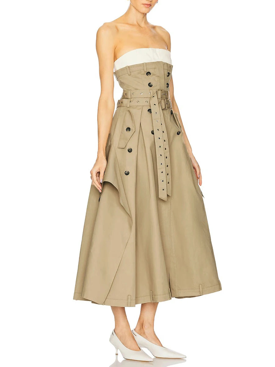 Reuben Trench Dress