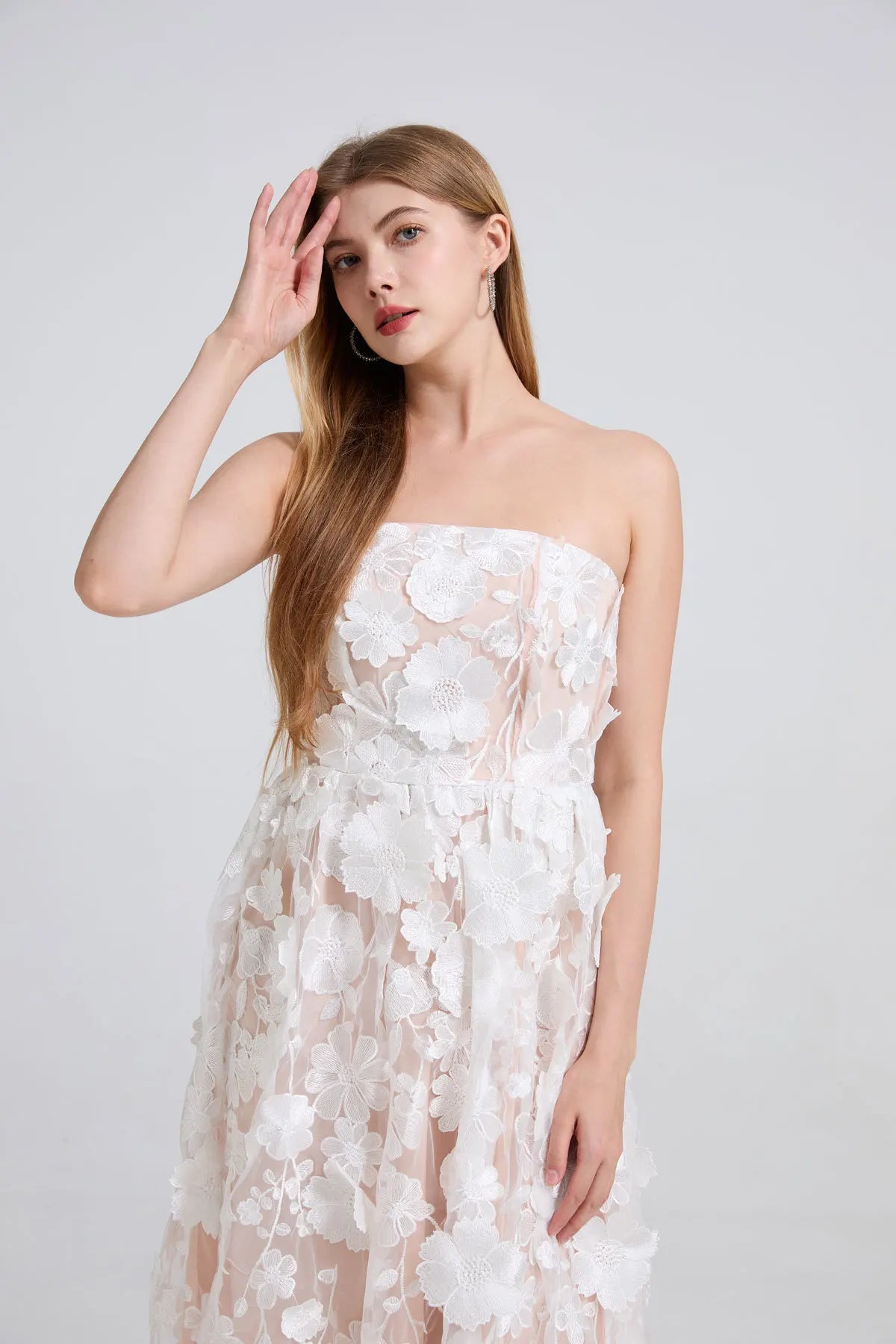 Nell Dress - White