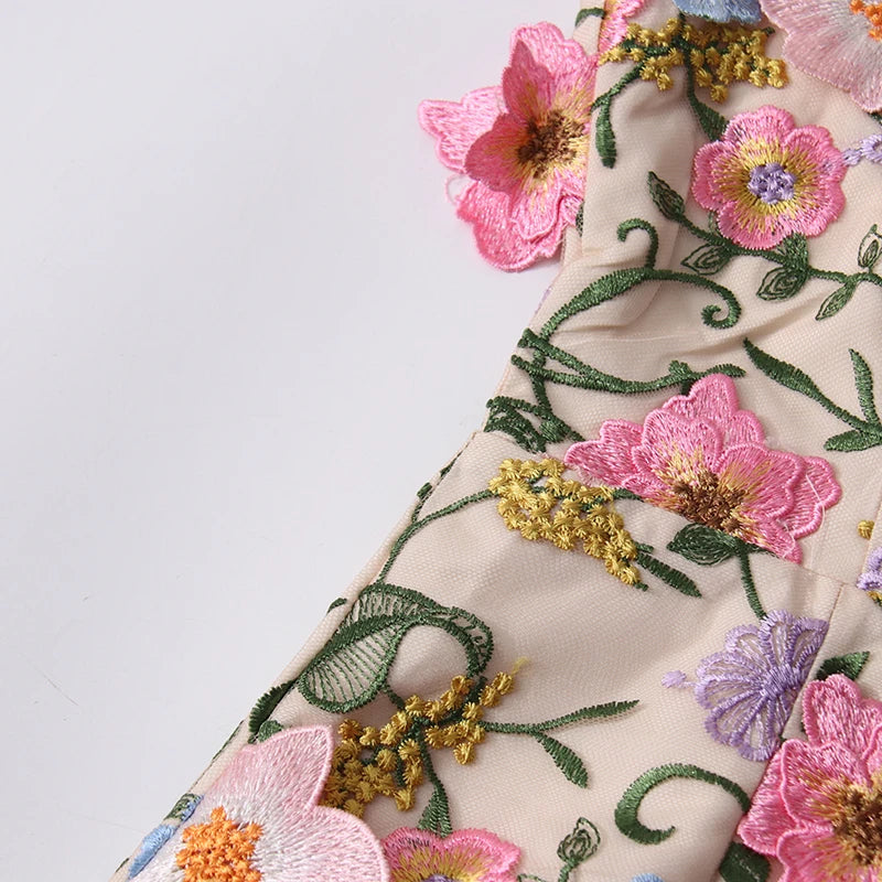 Iris Strapless Midi Dress