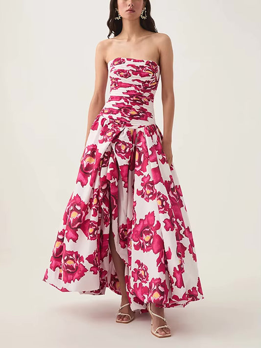 Petra Dress - Pink Floral