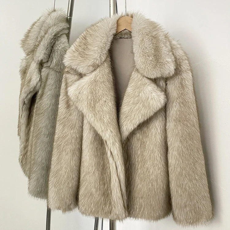 Derek Faux Fur Coat
