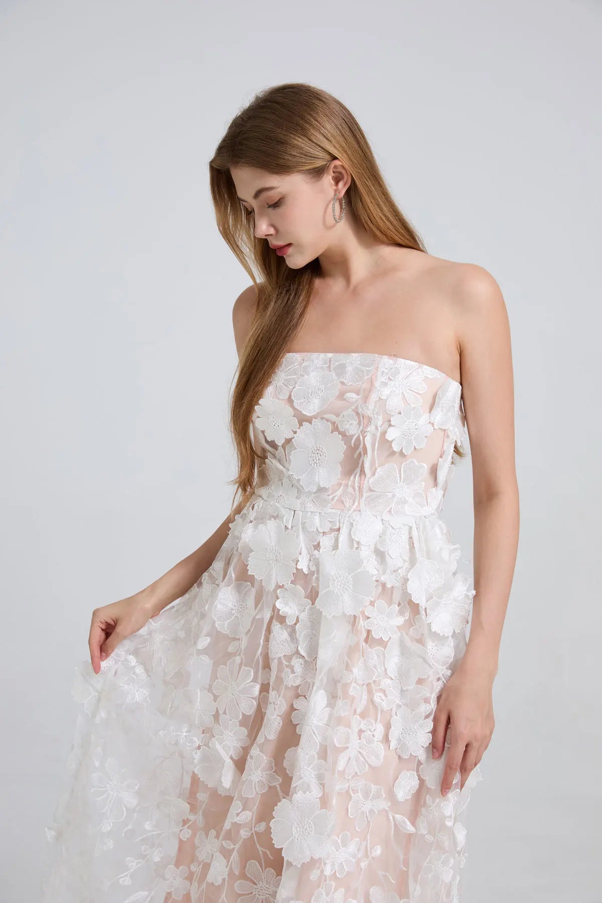 Nell Dress - White
