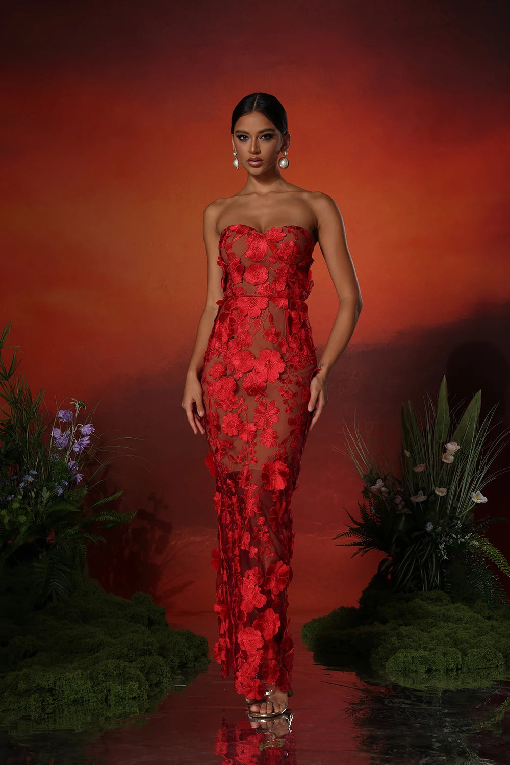Wilma Dress - PreOrder - Red