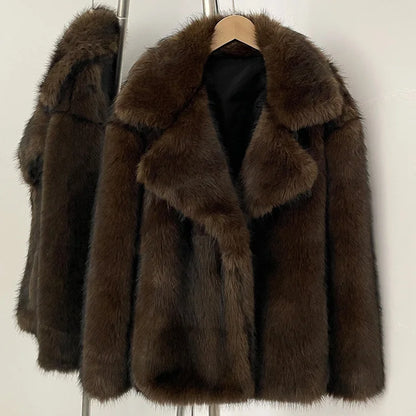 Derek Faux Fur Coat