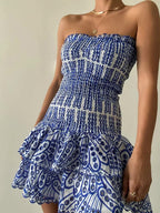 Chanry Dress - Blue