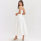 Marlo Dress - White