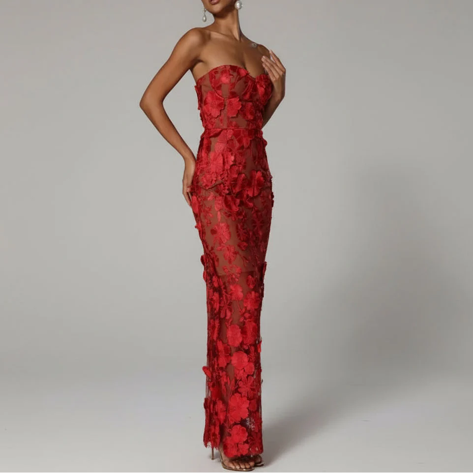 Wilma Dress - PreOrder - Red