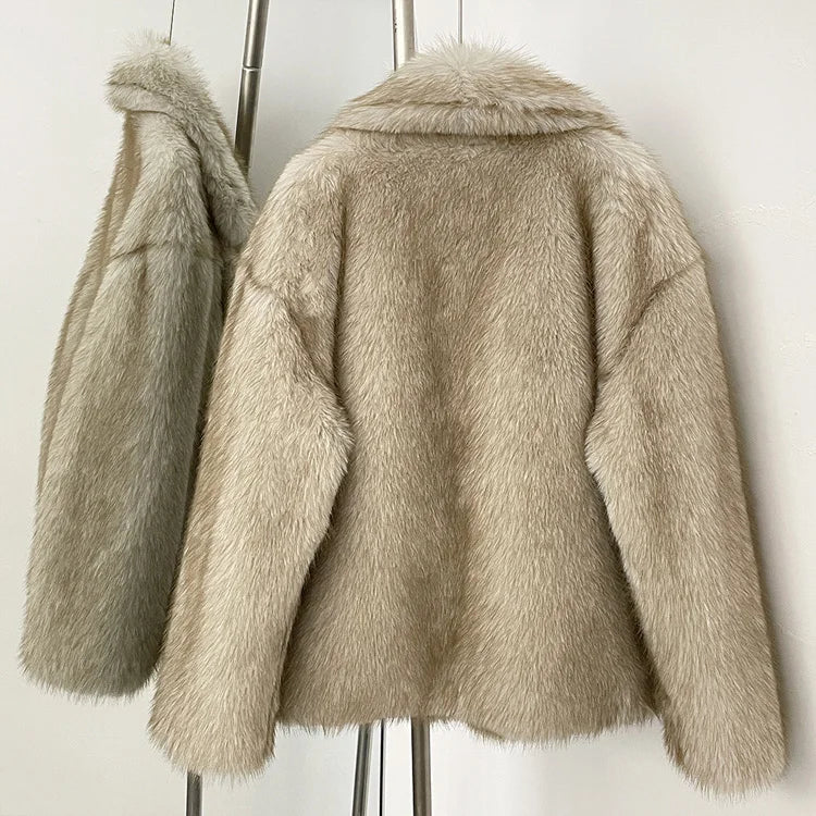 Derek Faux Fur Coat
