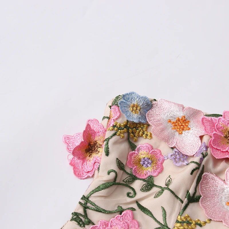 Iris Strapless Midi Dress