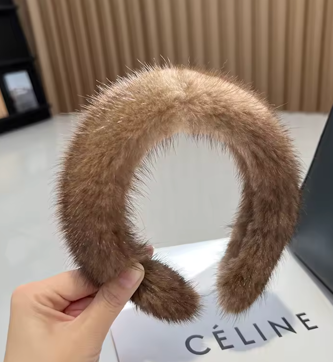 Waldorf Mink Fur Headband