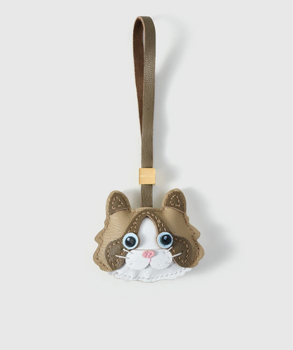 Felice Leather Bag Charm