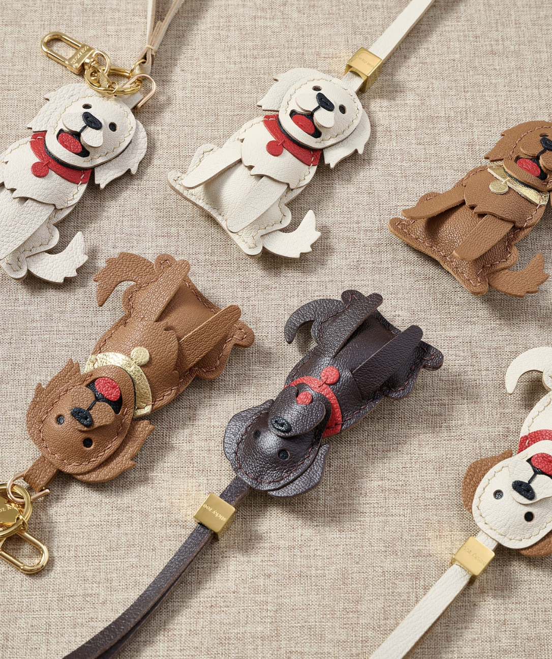 Rover Leather Bag Charm