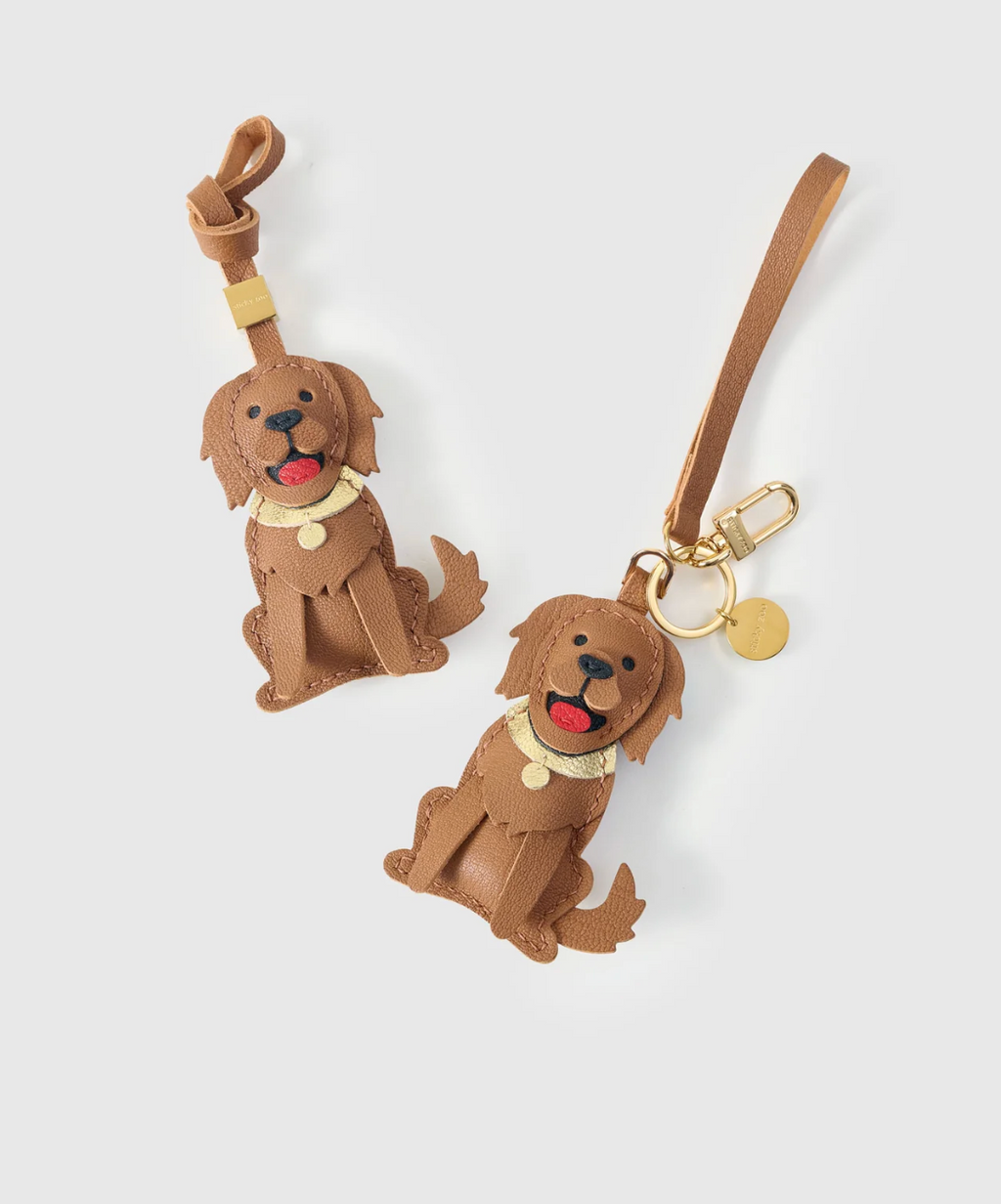 Rover Leather Bag Charm