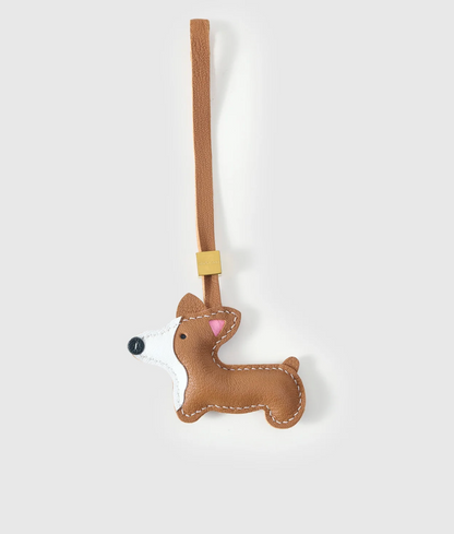 Rover Leather Bag Charm