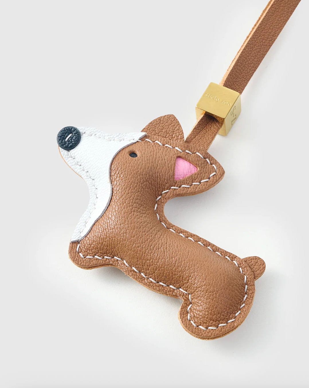 Rover Leather Bag Charm