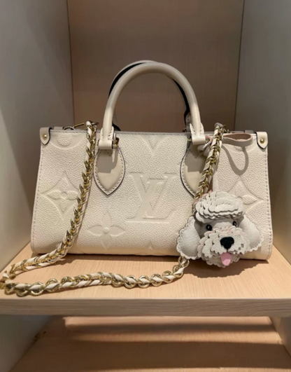 Rover Leather Bag Charm