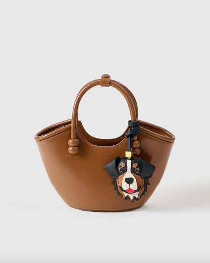Rover Leather Bag Charm