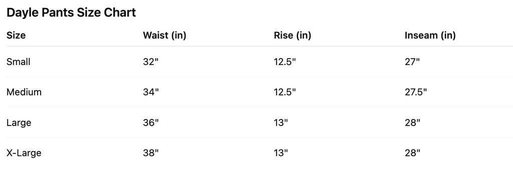 Dayle Pants