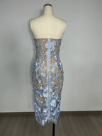Leanna Dress - Blue
