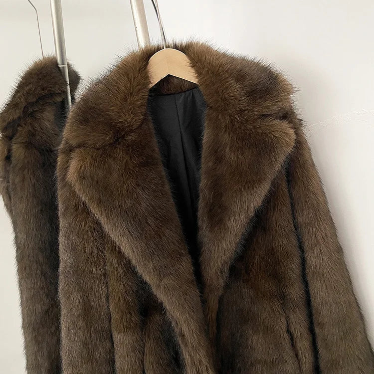 Derek Faux Fur Coat