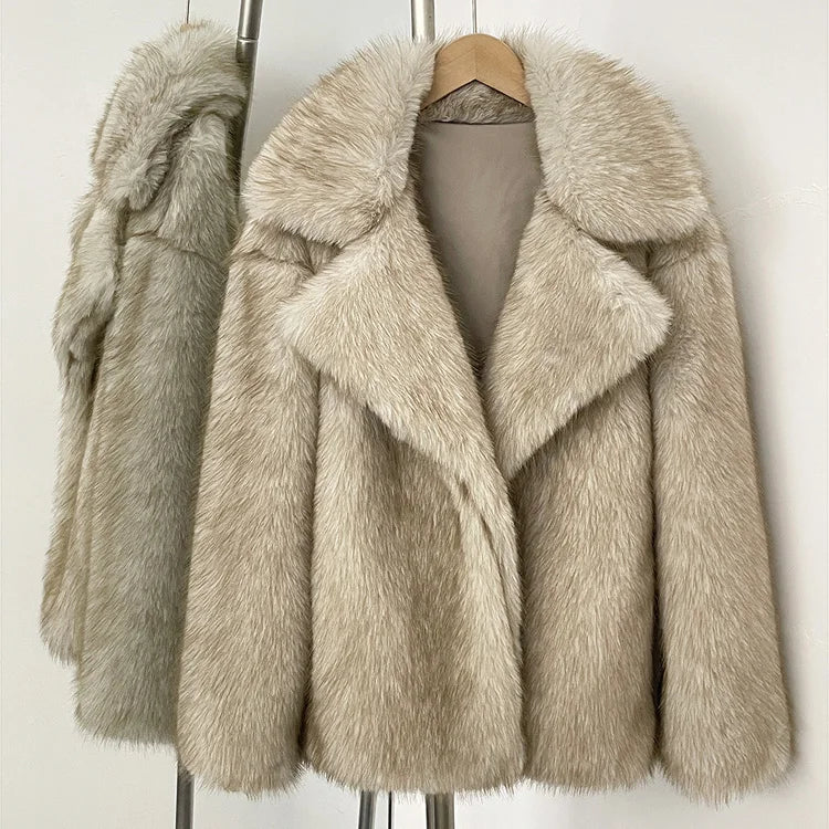 Derek Faux Fur Coat