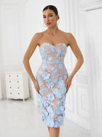 Leanna Dress - Blue