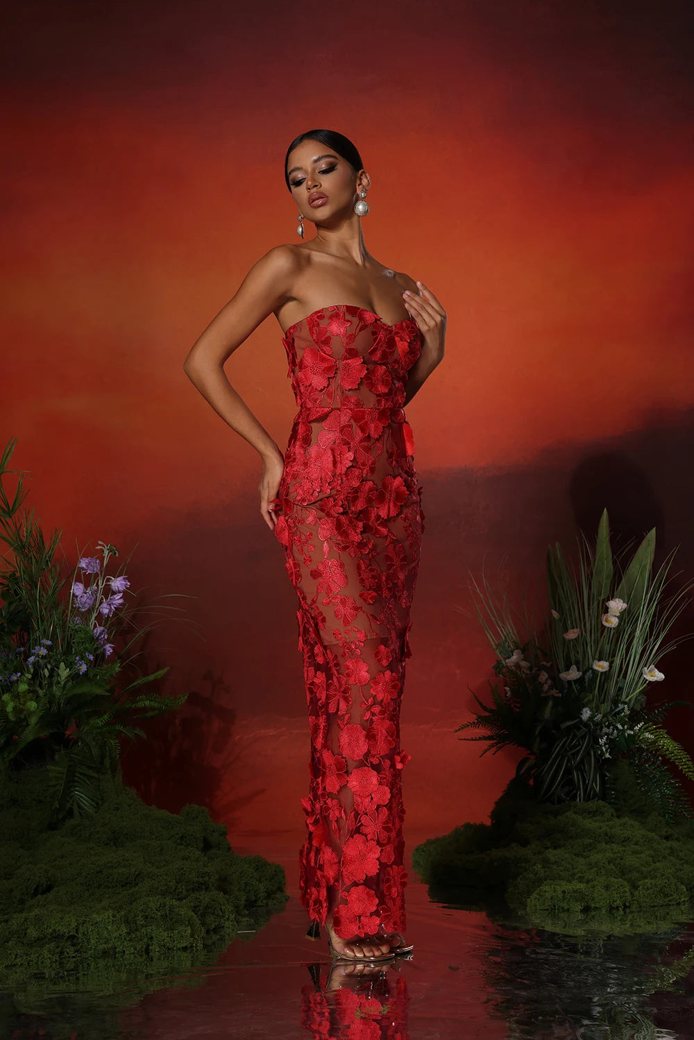 Wilma Dress - PreOrder - Red