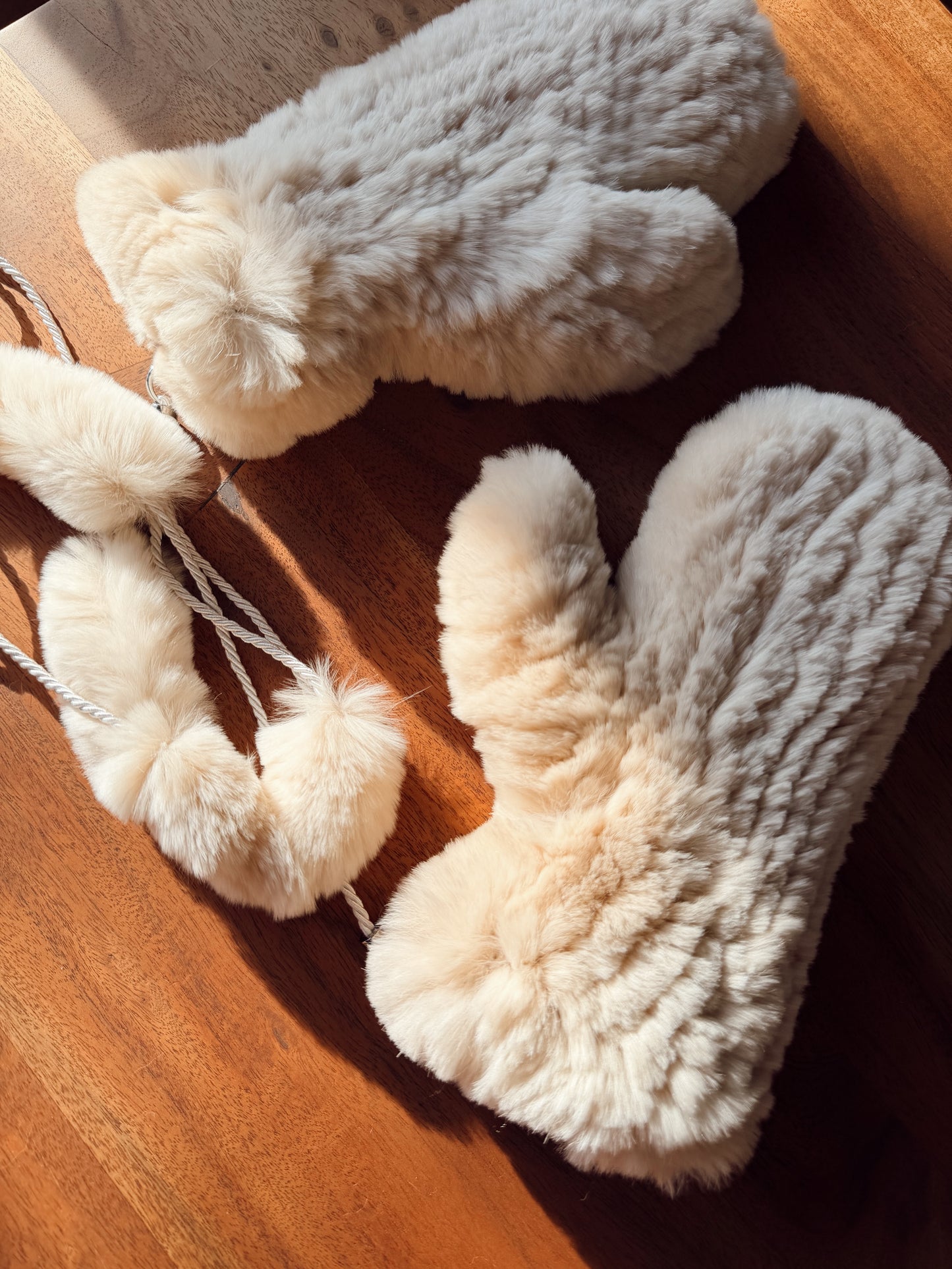 Marlo Rabbit Fur Gloves