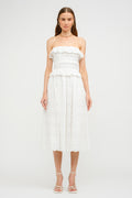 Nissi Eyelet Midi Dress