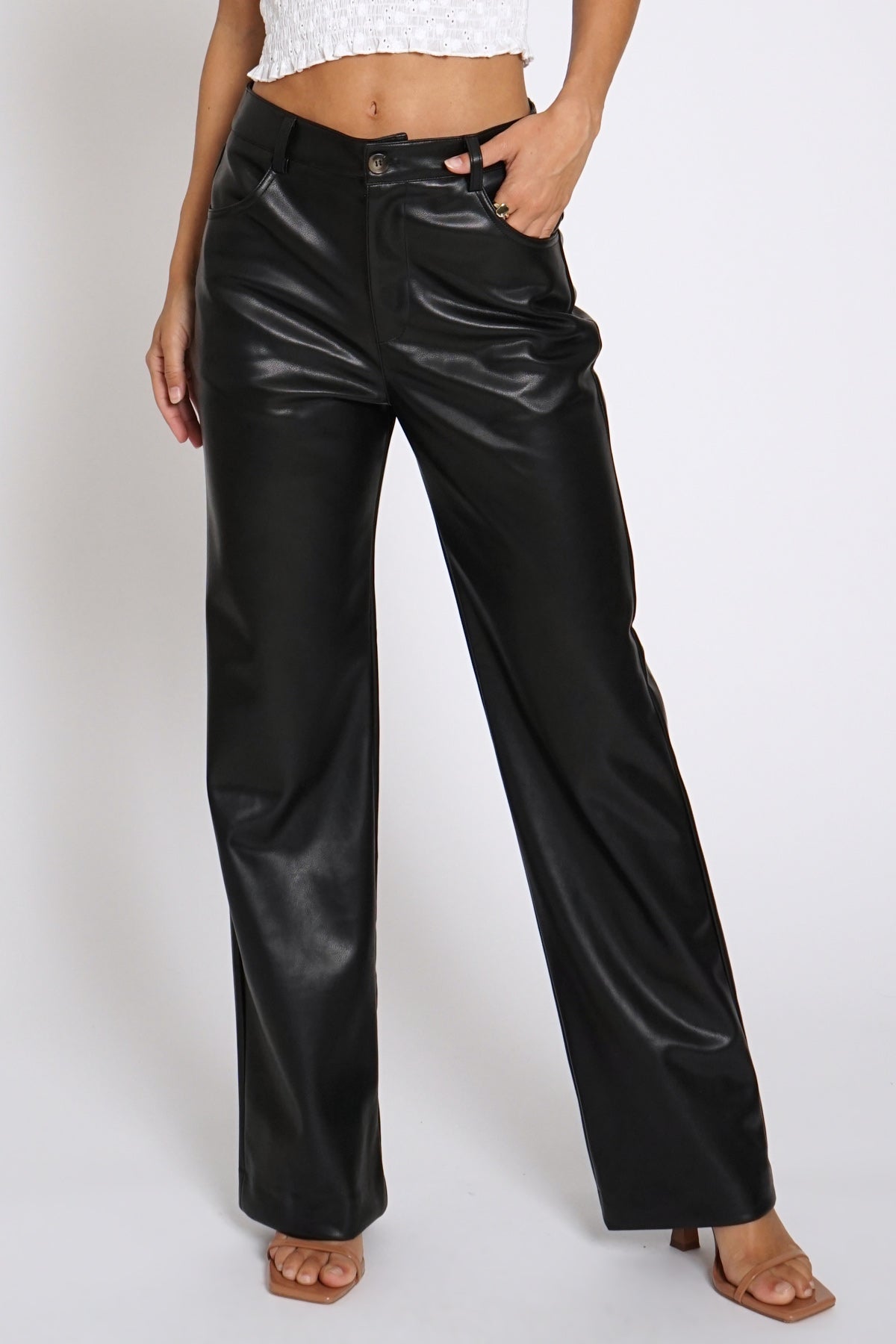Essie Faux Leather Pants