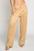 Eugenie Faux Suede Pants