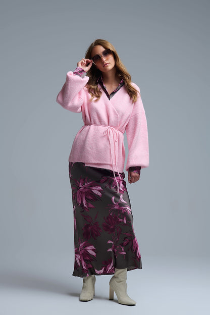 Rosamund Cardigan - Pink