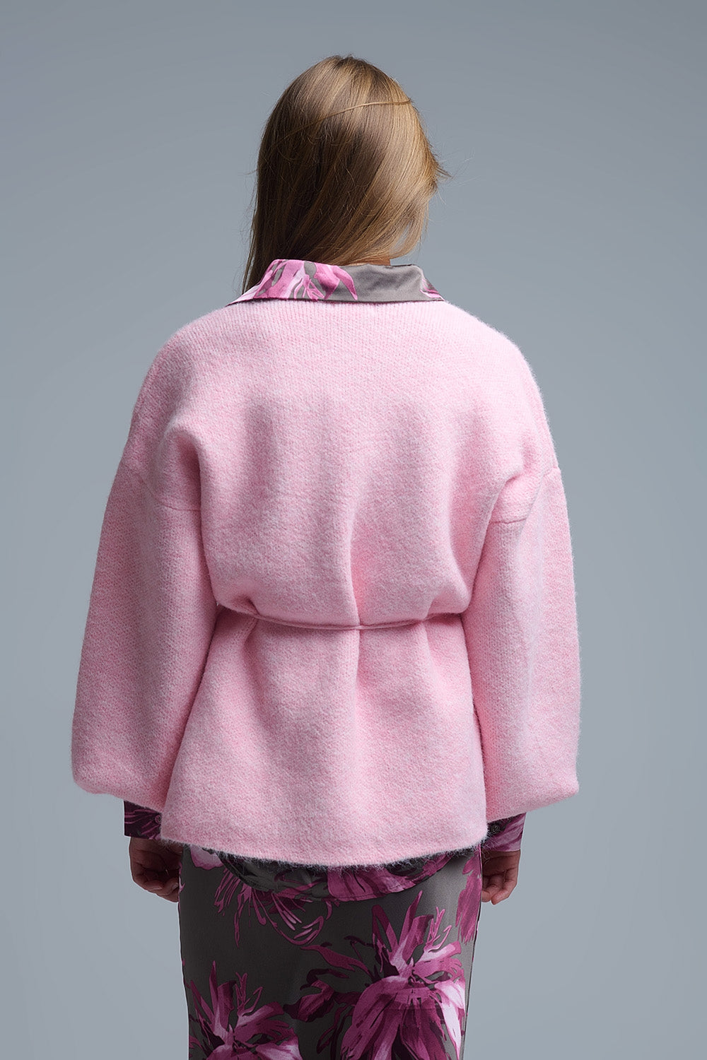 Rosamund Cardigan - Pink