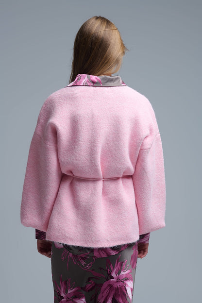 Rosamund Cardigan - Pink