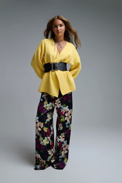 Rosamund Cardigan - Lemon