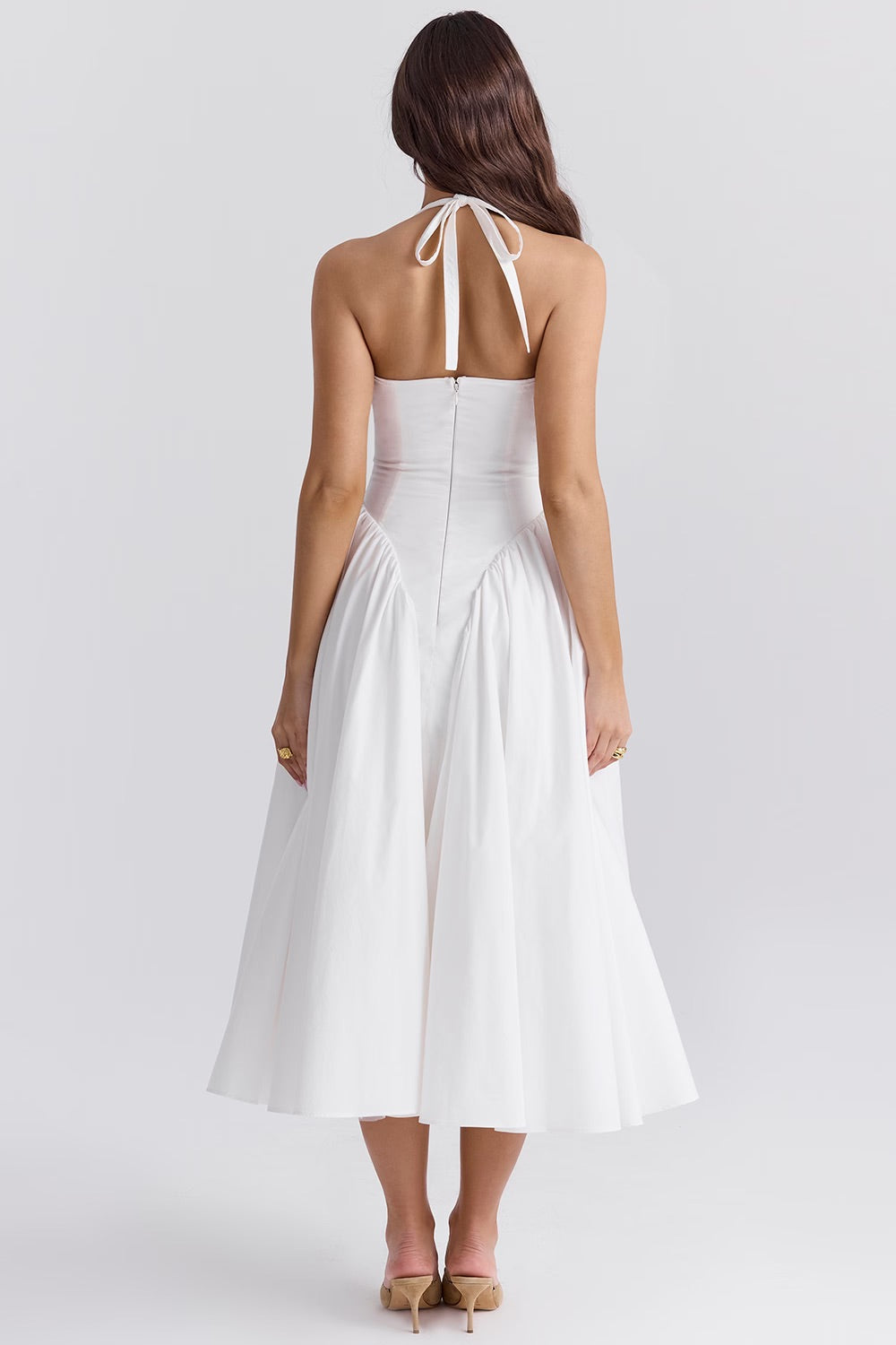 Sorbet Dress - Black, White, Red