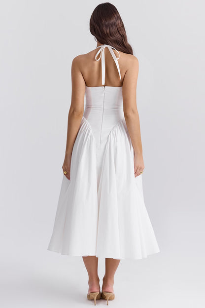 Sorbet Dress - Black, White, Red